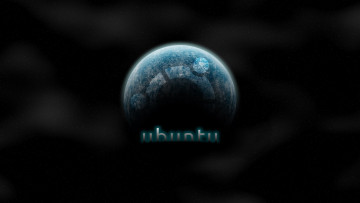 Картинка компьютеры ubuntu+linux фон логотип