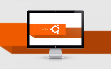 Картинка компьютеры ubuntu+linux фон логотип