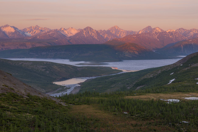 Обои картинки фото kolyma, природа, реки, озера, красота, пейзаж, осень, вид, река, край