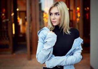 Картинка девушка девушки -unsort+ блондинки +светловолосые модель алина олешева