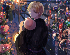 Картинка аниме natsume+yuujinchou тетрадь дружбы нацумэ