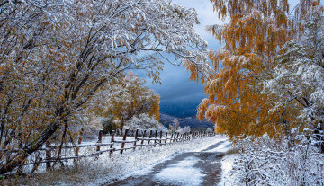 Картинка природа зима снег сугробы