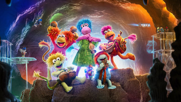 Картинка fraggle+rock +back+to+the+rock++||+2022 мультфильмы +back+to+the+rock fraggle rock back to the мультфильм персонаж гора фрэгглов возвращение в пещеру
