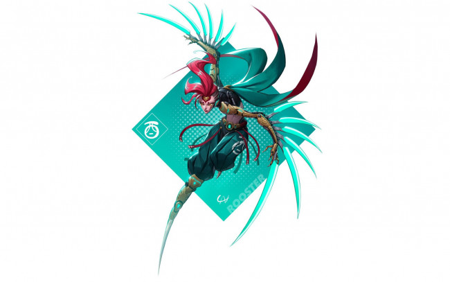 Обои картинки фото фэнтези, роботы,  киборги,  механизмы, девушка, лезвия, киборг