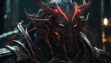 Картинка 3д+графика ужас+ horror нейросети графика нейроарт ai art нейронные сети рисунки нейро искусство