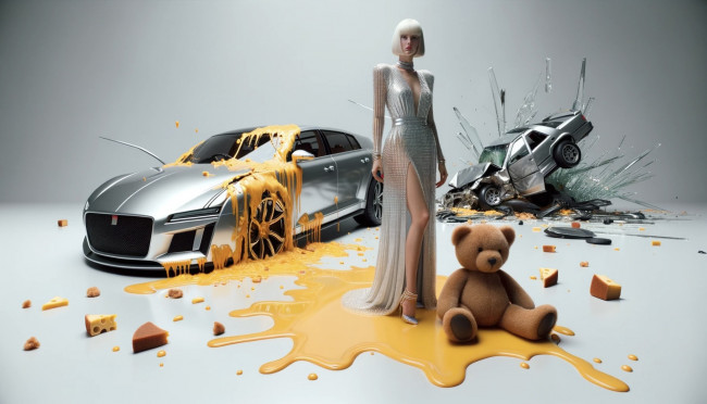 Обои картинки фото 3д графика, люди-авто, мото , people- car ,  moto, нейросети, графика, нейроарт, ai, art, нейронные, сети, рисунки, нейро, искусство