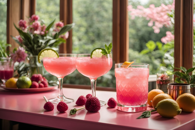 Обои картинки фото 3д графика, еда-, food, коктейль