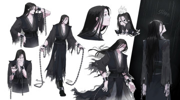 Картинка аниме mo+dao+zu+shi вэнь нин цепи кролик