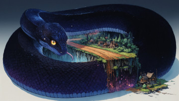 Картинка фэнтези существа нейросети графика нейроарт ai art нейронные сети рисунки нейро искусство нейрографика graphics neuroart neural networks drawings neuro neurography