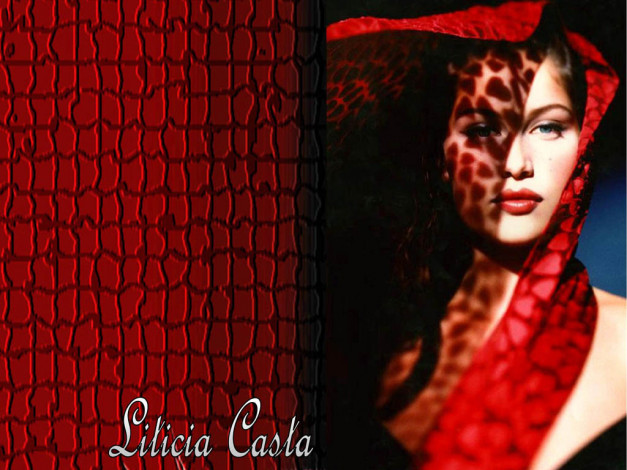 Обои картинки фото Leatitia Casta, девушки