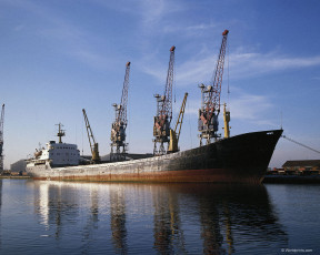 Картинка корабли баржи