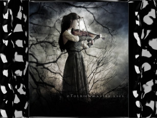 Картинка melody in the pale gloom фэнтези девушки