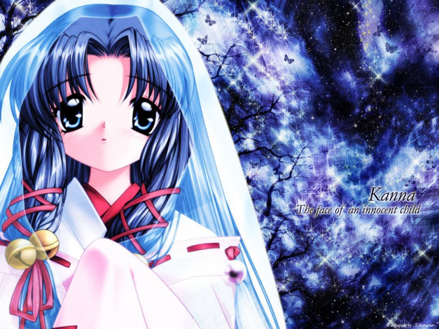 Обои картинки фото аниме, air