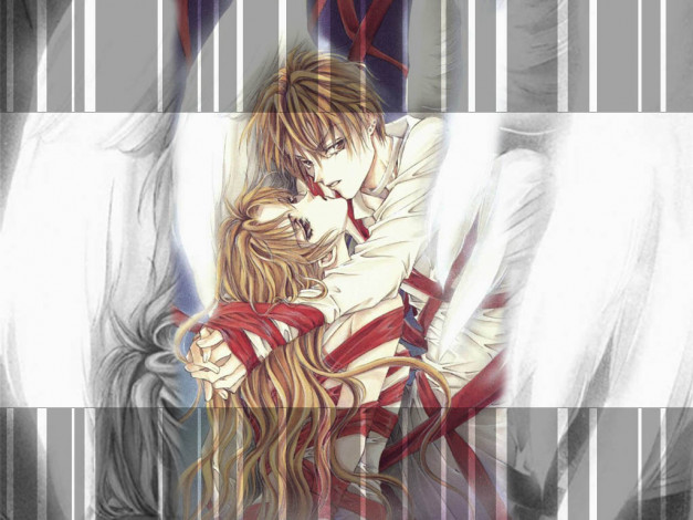 Обои картинки фото аниме, angel, sanctuary