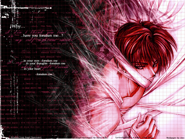 Обои картинки фото аниме, angel, sanctuary