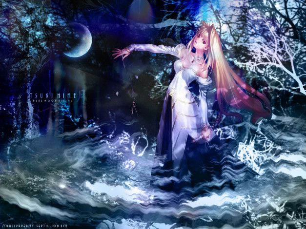 Обои картинки фото аниме, tsukihime
