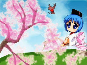 обоя аниме, binchou, tan