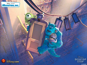 Картинка мультфильмы monsters inc