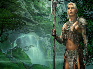 Картинка фэнтези девушки