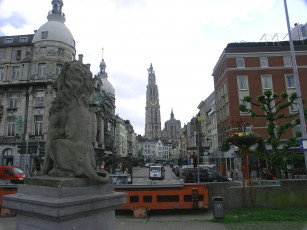 Картинка antwerp belgium города улицы площади набережные
