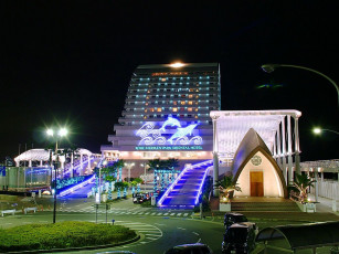 Картинка города огни ночного