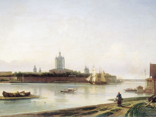 Обои картинки фото алексей, боголюбов, рисованные