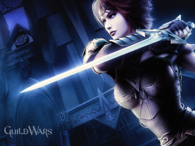 Обои картинки фото guild, wars, видео, игры