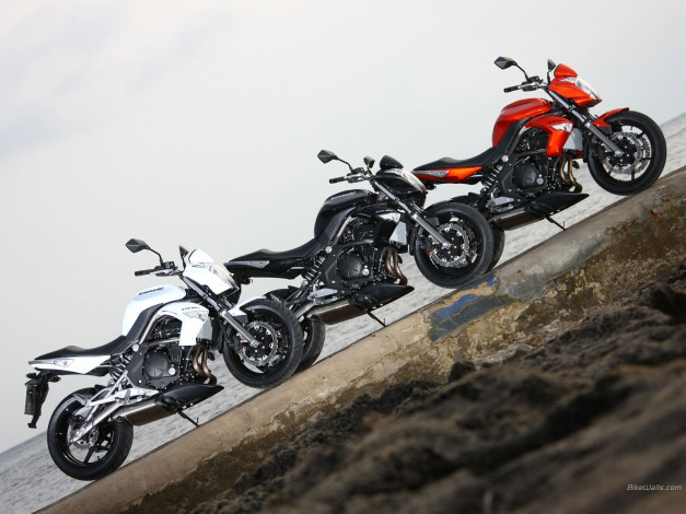 Обои картинки фото мотоциклы, kawasaki