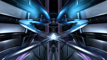 Картинка 3д графика abstract абстракции узор фон