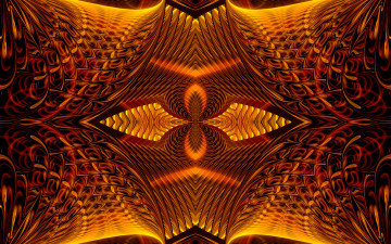 Картинка 3д графика fractal фракталы фон узор