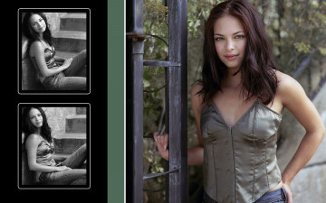 Картинка Kristin+Kreuk девушки   коллаж