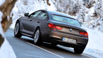 Картинка bmw gran coupe автомобили bayerische motoren werke ag германия