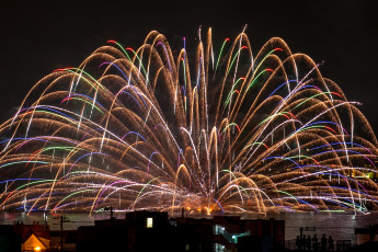 Картинка разное салюты +фейерверки салют фейерверк