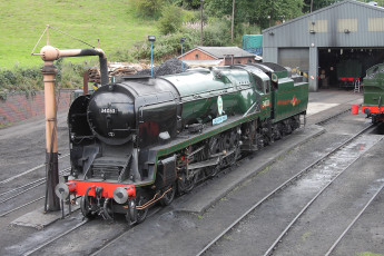 Картинка техника паровозы депо паровоз