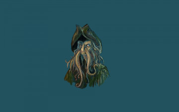 Картинка дейви+джонс рисованные кино дейви джонс davy jones пираты карибского моря pirates of the caribbean
