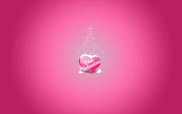Картинка праздничные день+святого+валентина +сердечки +любовь снег фон сердечко