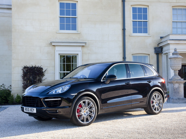 Обои картинки фото автомобили, porsche, 2010г, 958, uk-spec, diesel, cayenne