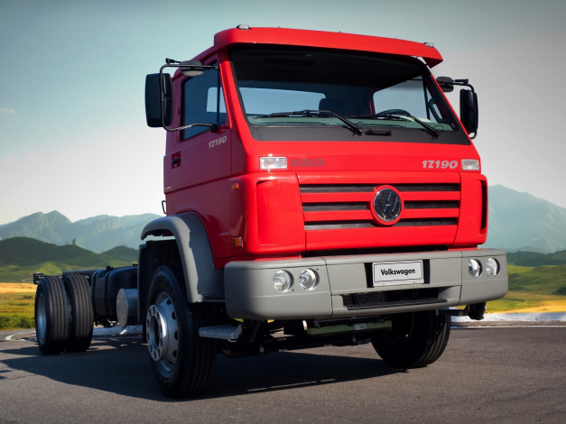 Обои картинки фото автомобили, volkswagen, 2008г, 17-190, worker