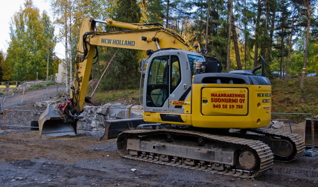 Обои картинки фото техника, экскаваторы, самоходный, экскаватор, гусеничный