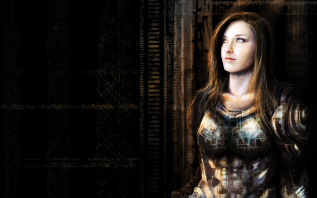Обои картинки фото фэнтези, девушки, волосы