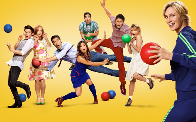 Обои картинки фото лузеры, кино фильмы, glee , сериал, glee