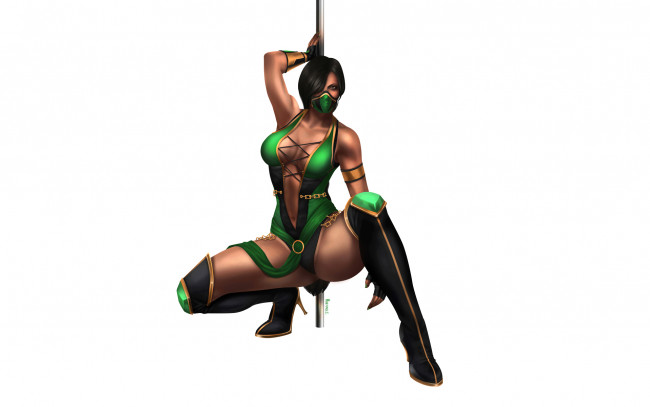 Обои картинки фото mortal kombat, видео игры, mortal kombat , 2011, jade, mortal, kombat