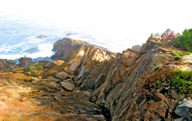 Обои картинки фото разное, компьютерный дизайн, пейзаж