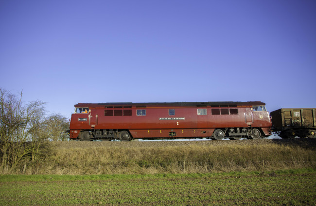 Обои картинки фото техника, поезда, рельсы, локомотив