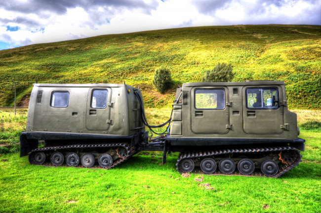 Обои картинки фото техника, другое, прицеп, вездеход, гусеничный