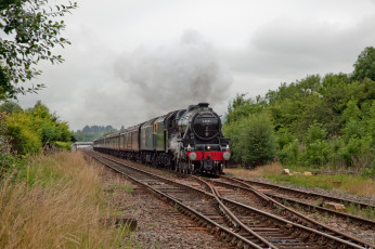 Картинка техника паровозы паровоз дорога железная