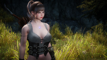 Картинка 3д+графика люди+ people фон девушка взгляд