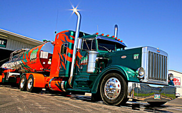 Картинка автомобили peterbilt