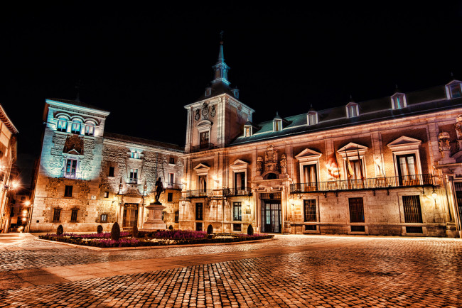 Обои картинки фото города, мадрид , испания, plaza, de, la, villa