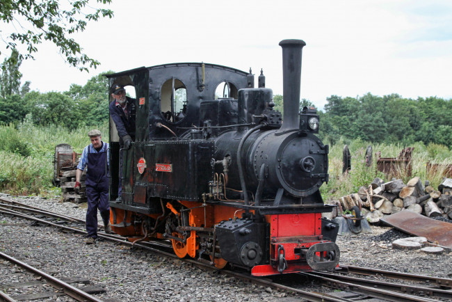 Обои картинки фото техника, паровозы, паровоз, железная, дорога